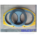 261122002 wear plate for big mouth putzmeister concrete pumps